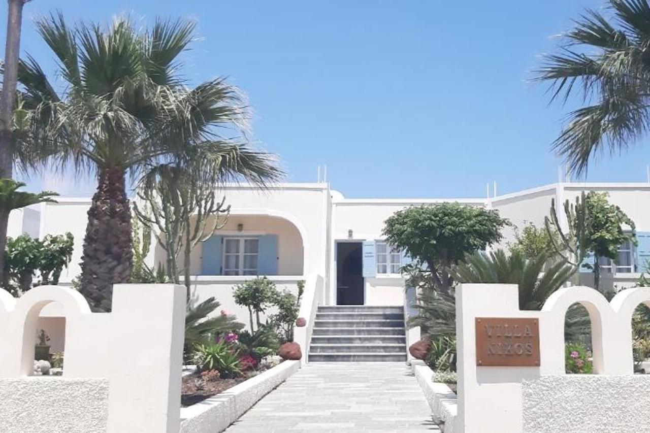 Villa Nikos Karamolegkos Kamari Exteriör bild