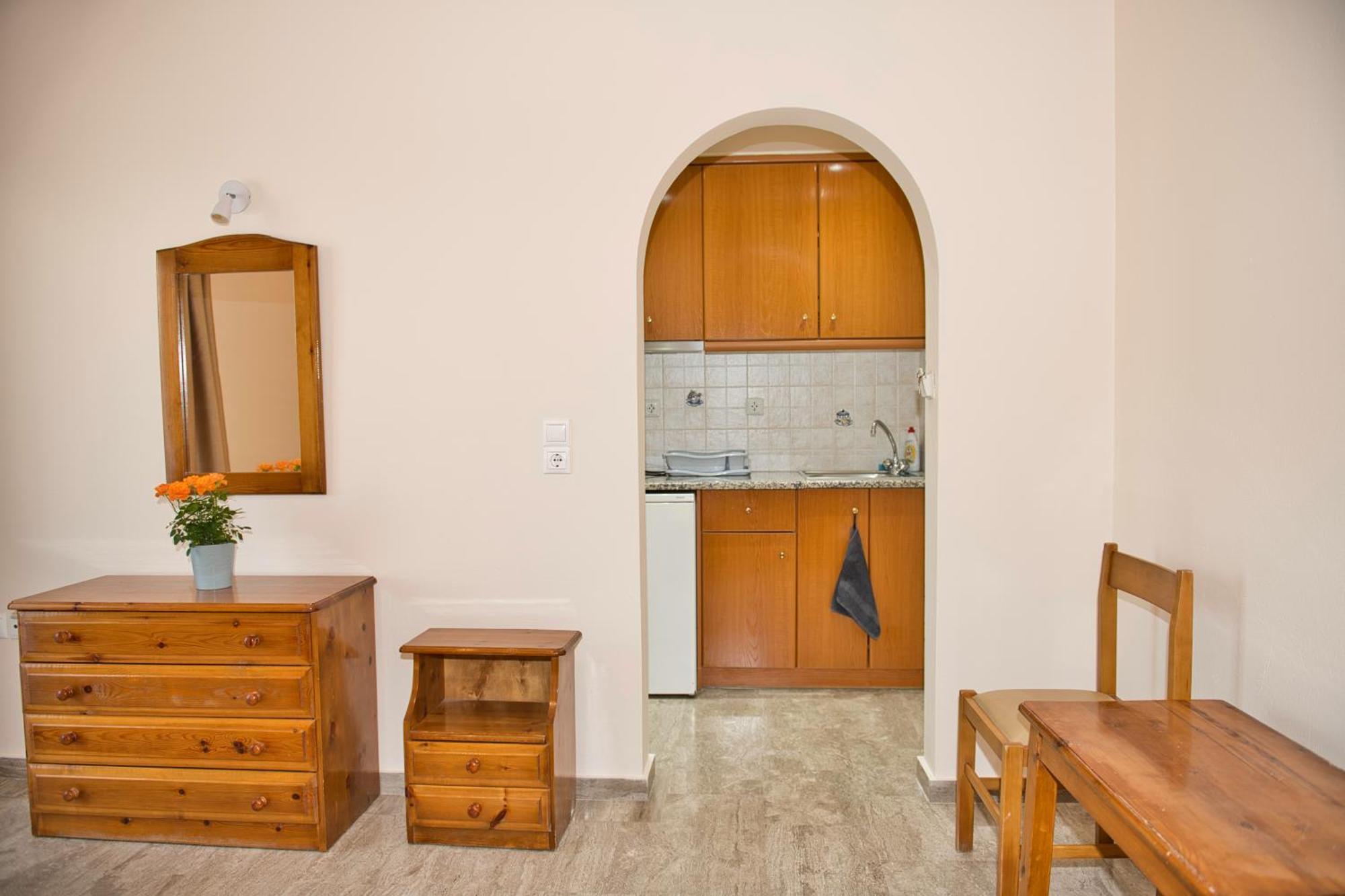 Villa Nikos Karamolegkos Kamari Exteriör bild